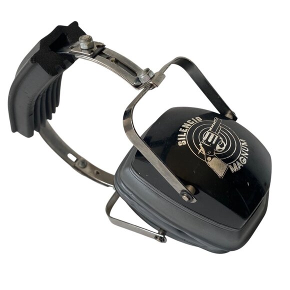 Silencio Magnum Ear Protection Earmuffs Padded Shooting Range Black Noise Reduce - Picture 1 of 10